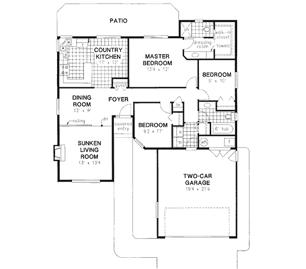Main Floor Plan: 40-259