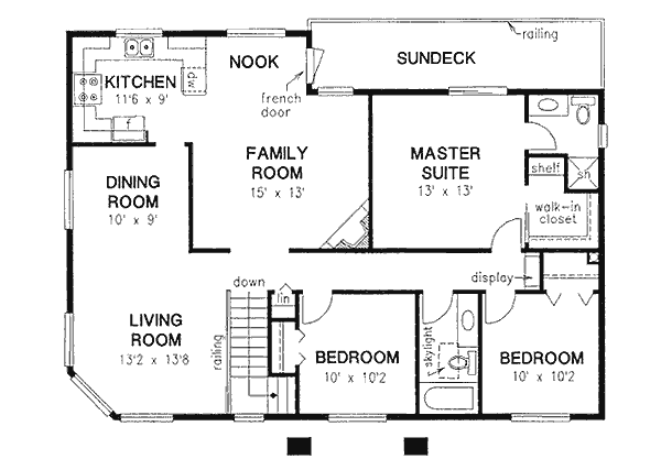 Upper/Second Floor Plan: 40-264