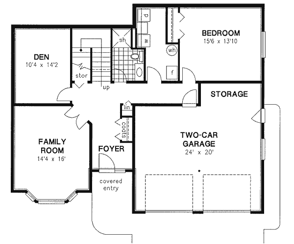 Lower Floor Plan: 40-267