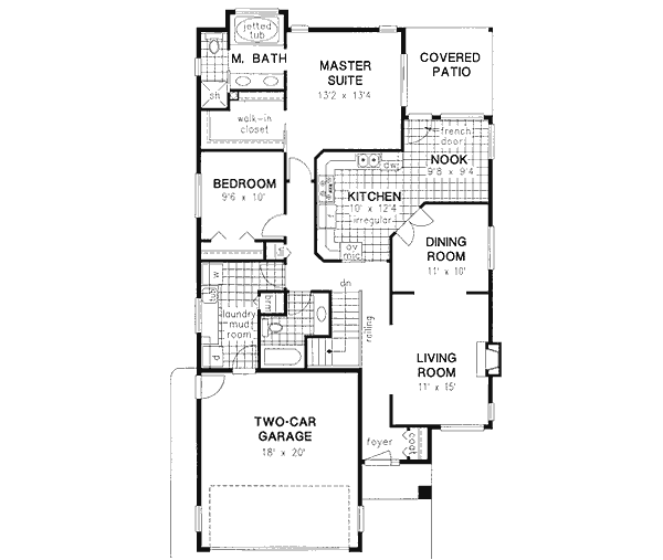 Main Floor Plan: 40-270