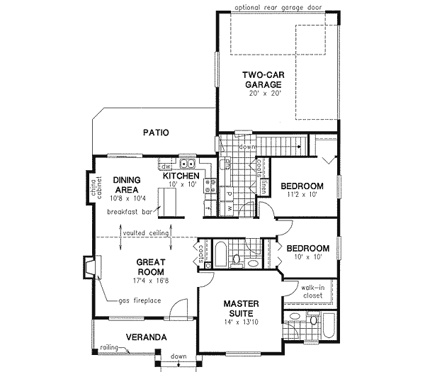 Main Floor Plan: 40-272