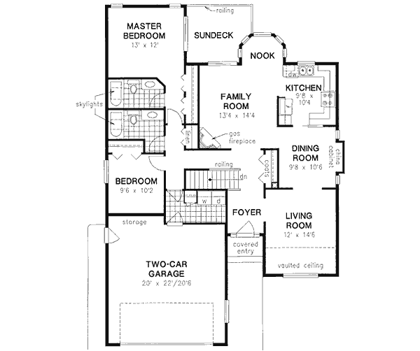 Main Floor Plan: 40-282