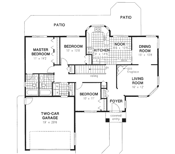 Main Floor Plan: 40-284