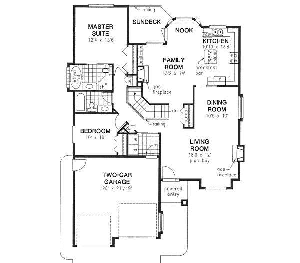 Main Floor Plan: 40-290