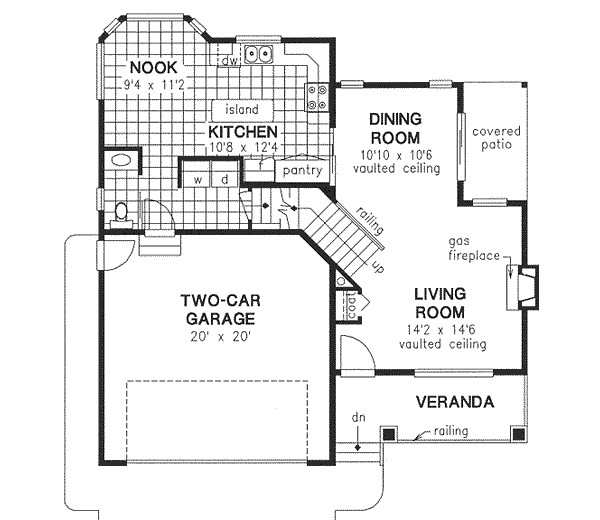 Main Floor Plan: 40-292
