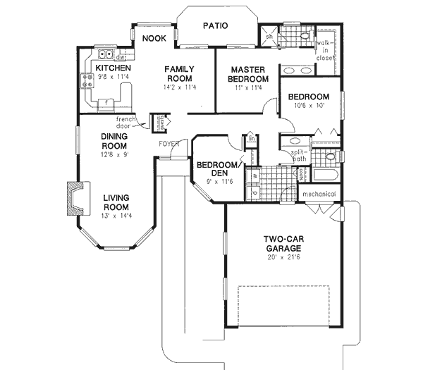 Main Floor Plan: 40-293