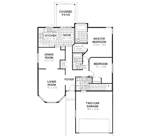 Main Floor Plan: 40-295