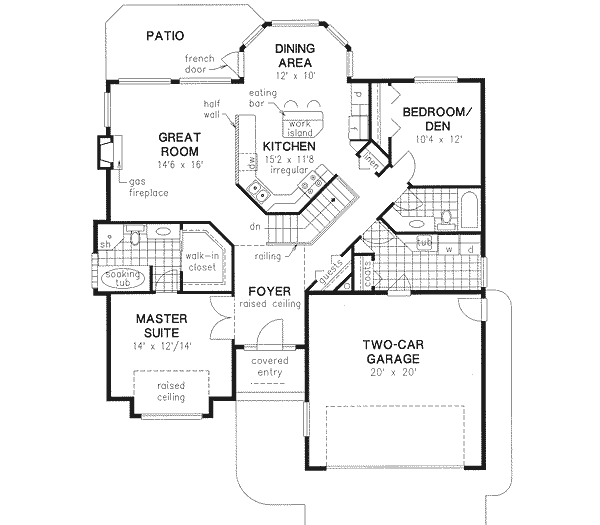 Main Floor Plan: 40-296