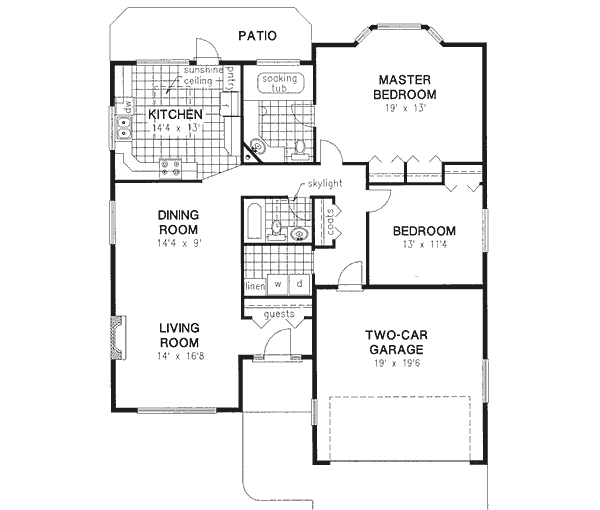 Main Floor Plan: 40-297