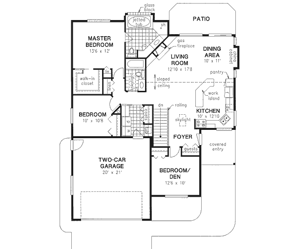 Main Floor Plan: 40-299