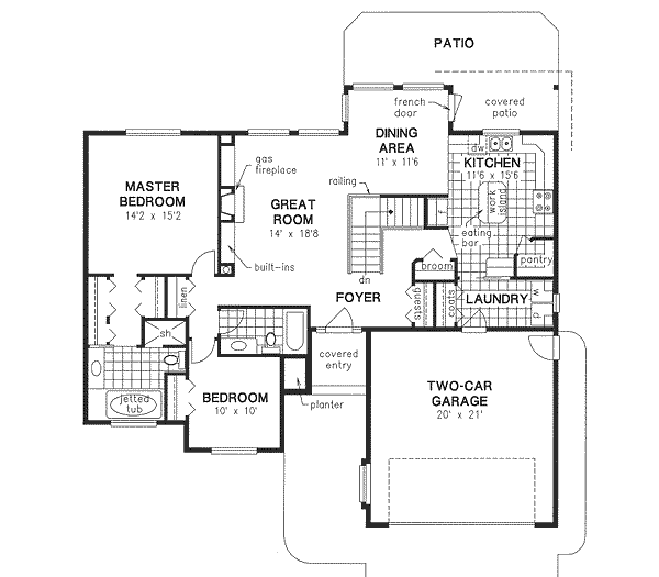 Main Floor Plan: 40-303
