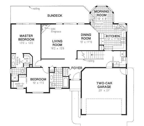 Main Floor Plan: 40-304
