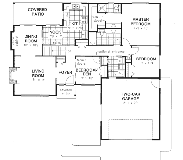 Main Floor Plan: 40-310