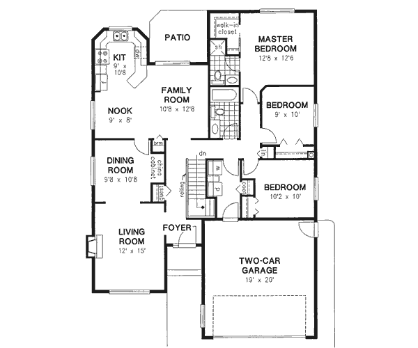 Main Floor Plan: 40-312