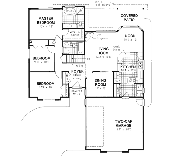 Main Floor Plan: 40-313