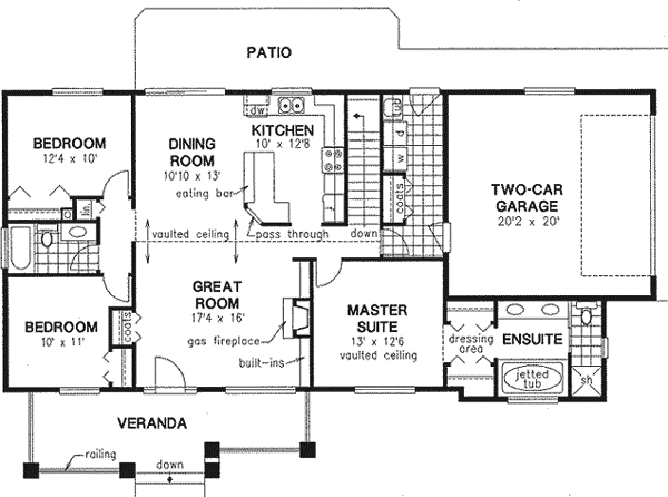 Main Floor Plan: 40-314