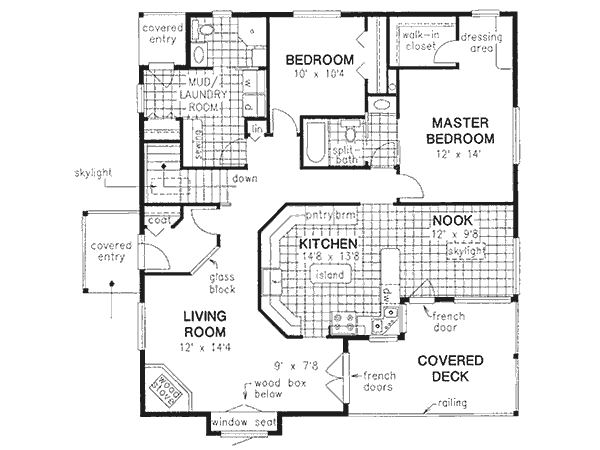 Main Floor Plan: 40-316