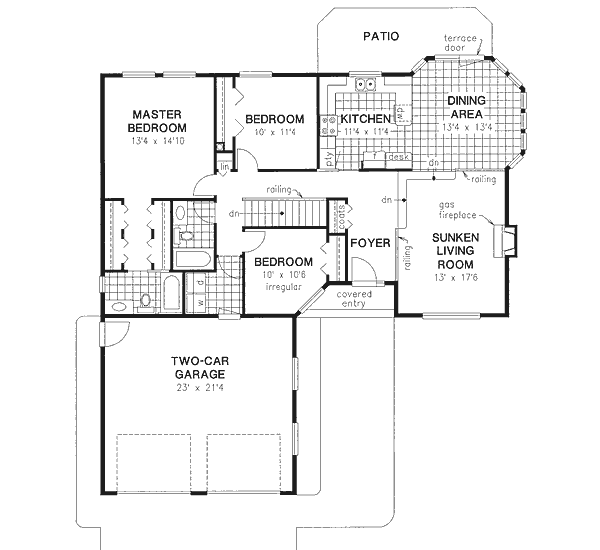Main Floor Plan: 40-318
