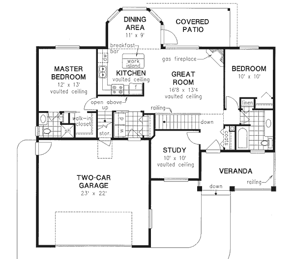 Main Floor Plan: 40-322