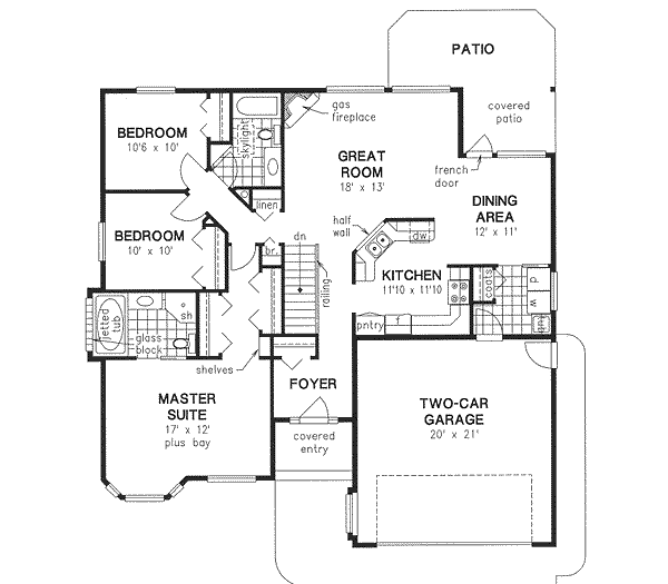Main Floor Plan: 40-324