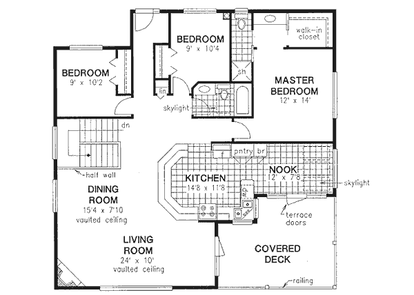 Main Floor Plan: 40-325