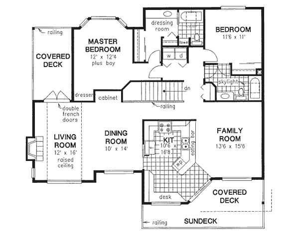 Upper/Second Floor Plan: 40-327