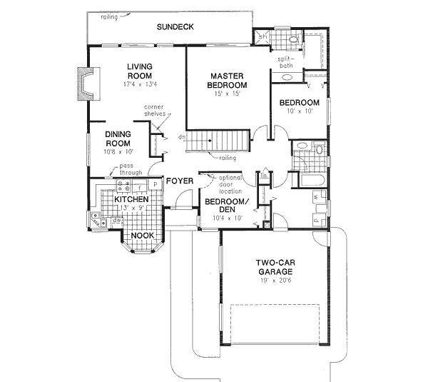 Main Floor Plan: 40-330