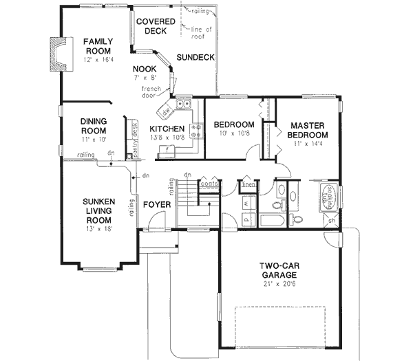 Main Floor Plan: 40-333