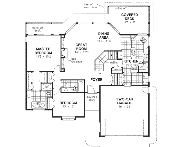 Main Floor Plan: 40-336