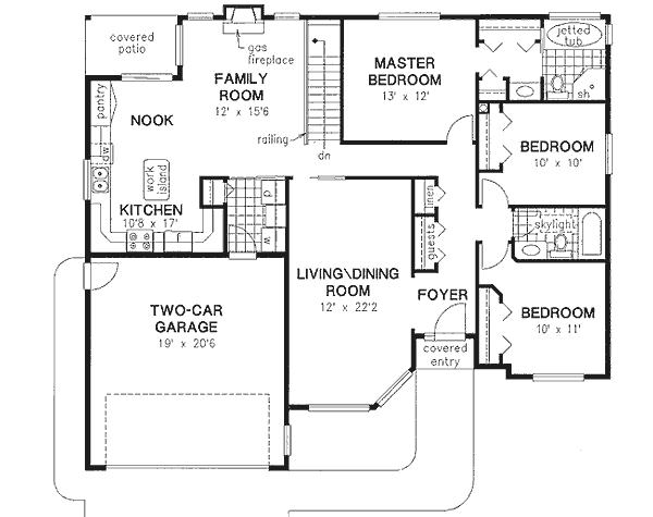 Main Floor Plan: 40-341
