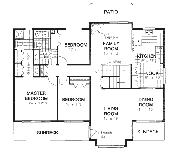 Main Floor Plan: 40-342