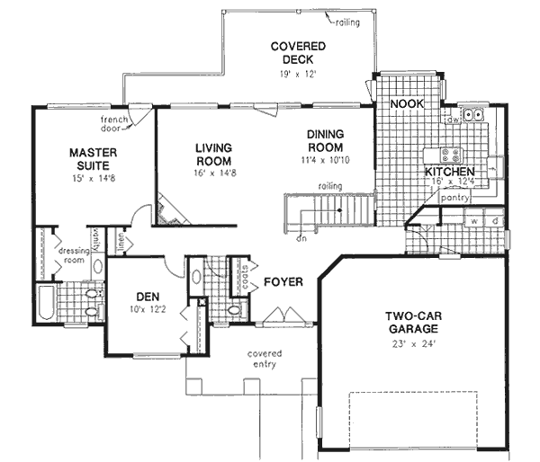 Main Floor Plan: 40-343