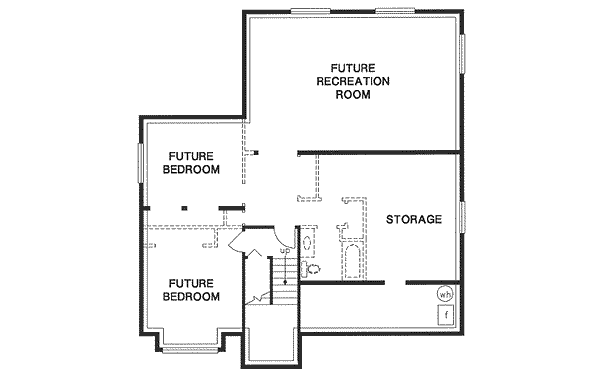 Lower Floor Plan: 40-346