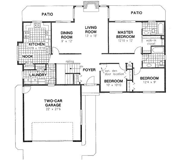 Main Floor Plan: 40-347