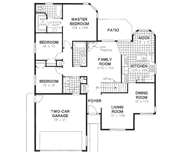 Main Floor Plan: 40-348