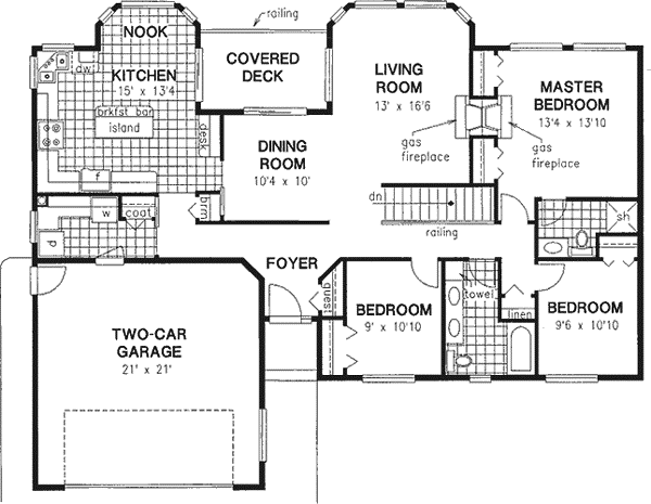 Main Floor Plan: 40-349