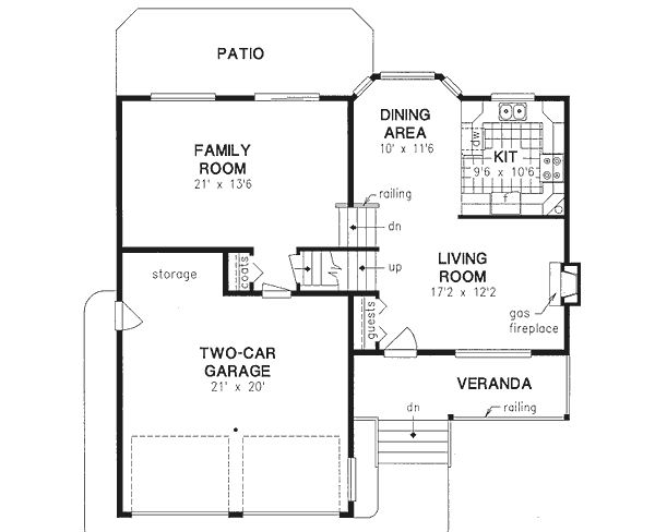 Main Floor Plan: 40-352