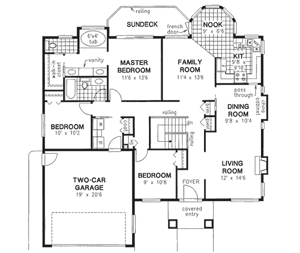 Main Floor Plan: 40-353