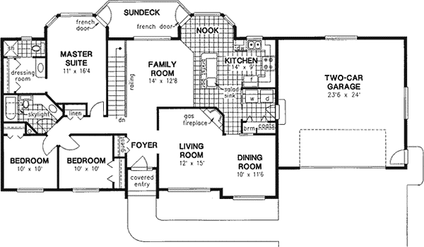 Main Floor Plan: 40-358