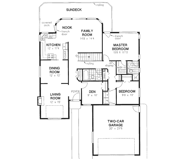 Main Floor Plan: 40-360