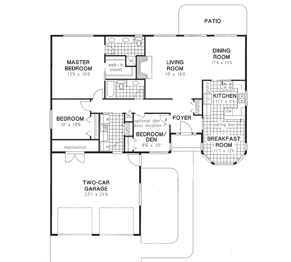 Main Floor Plan: 40-364