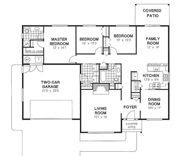 Main Floor Plan: 40-366