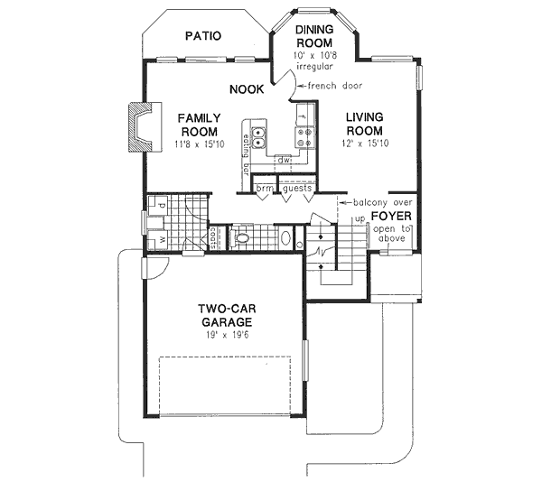 Main Floor Plan: 40-374