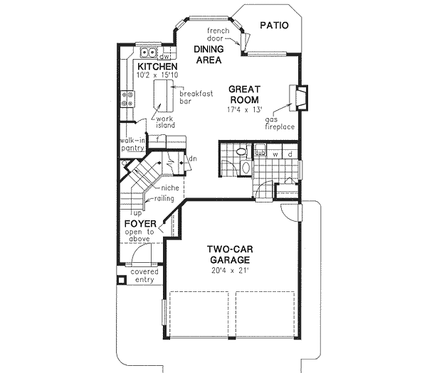 Main Floor Plan: 40-375