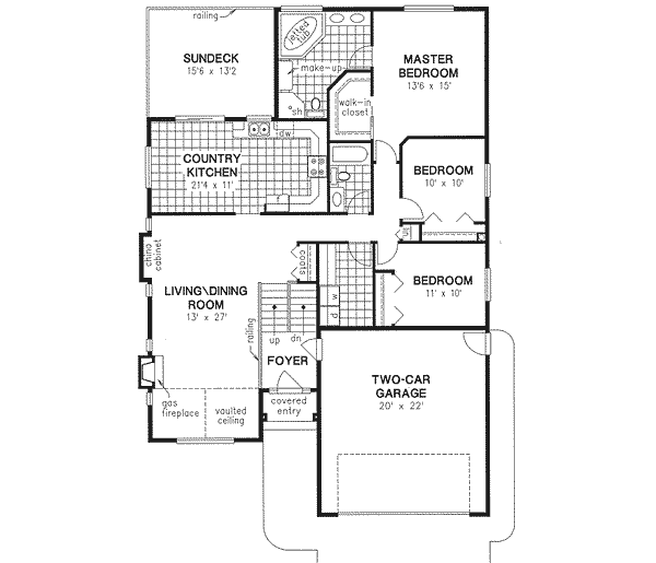 Main Floor Plan: 40-380