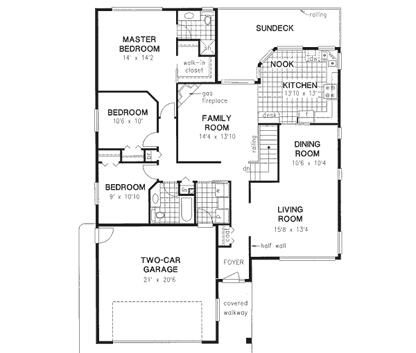 Main Floor Plan: 40-383