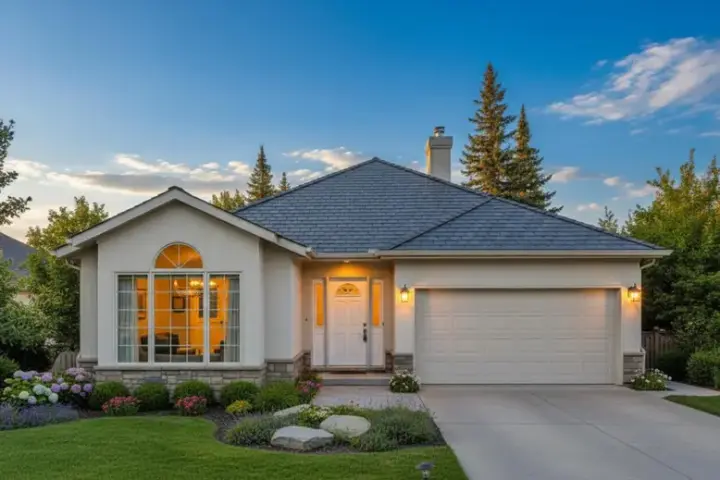 Traditional house plans 40-384 - front exterior, 1,677 sq ft, 2 bed, 2 bath house plans | Monster House Plans