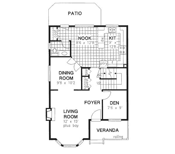 Main Floor Plan: 40-385