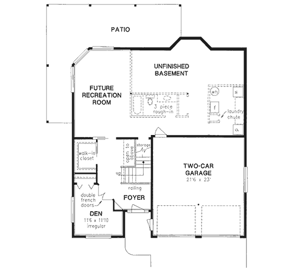 Lower Floor Plan: 40-387