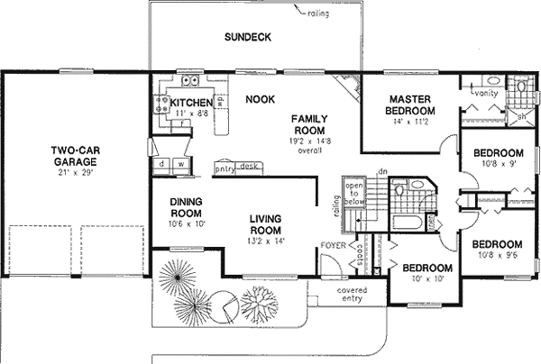 Main Floor Plan: 40-389